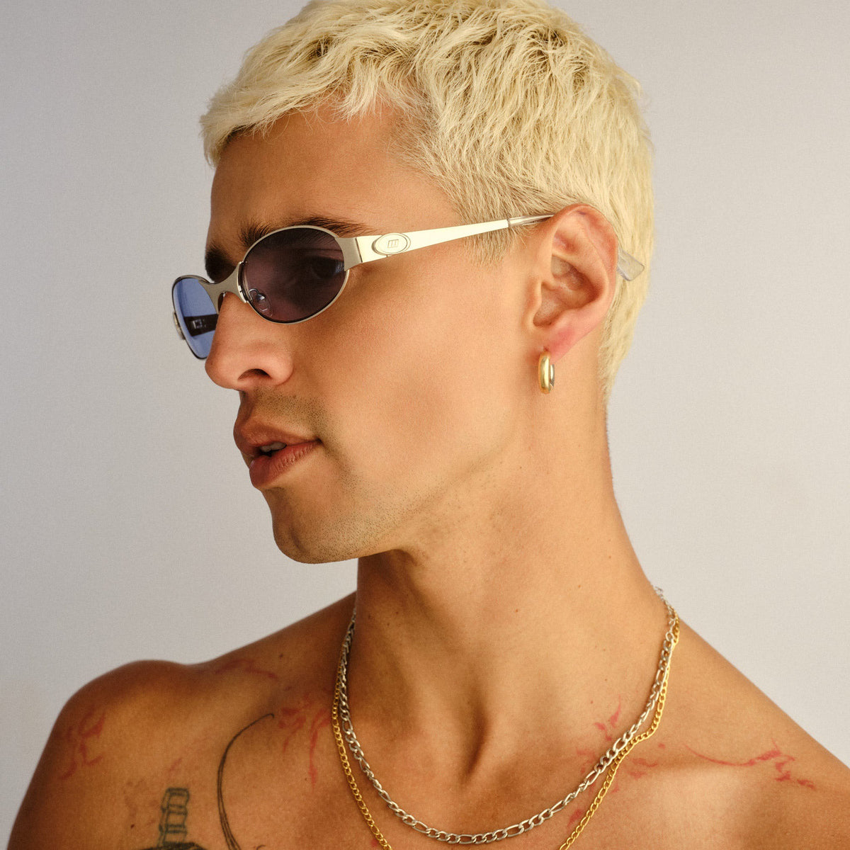Le Specs Frostbite Sunglasses - Silver