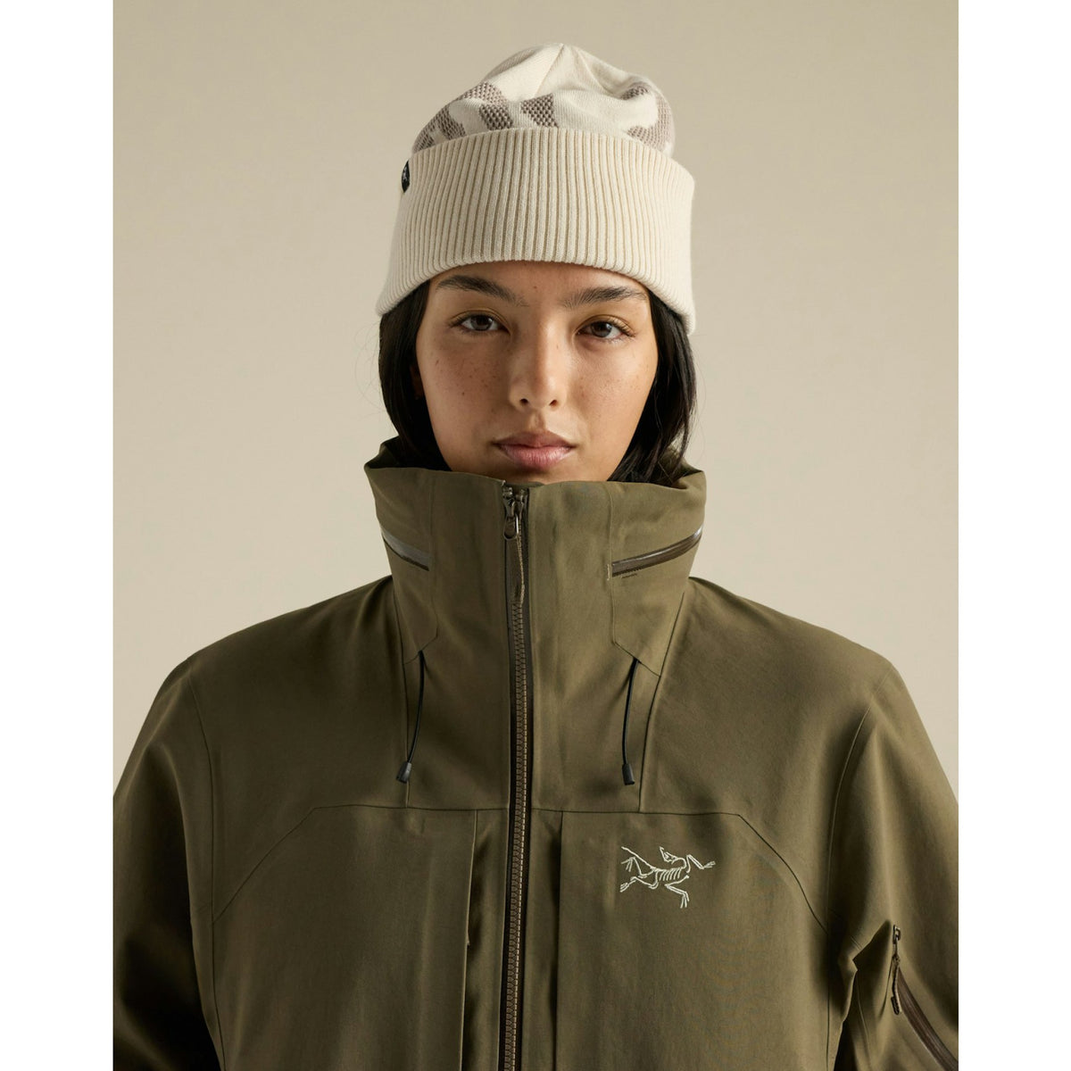 Arcteryx Grotto Rib Toque - Sea Salt