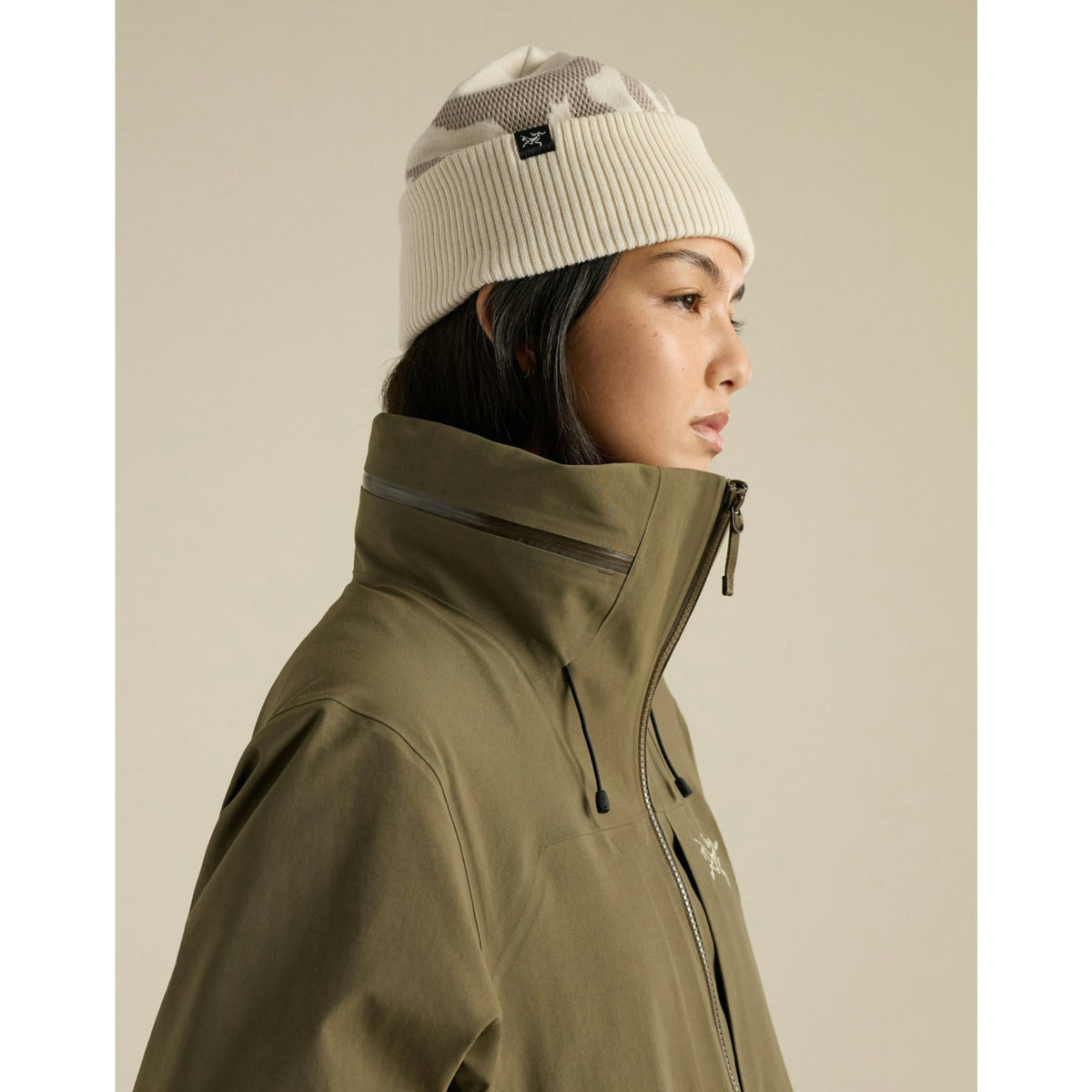 Arcteryx Grotto Rib Toque - Sea Salt