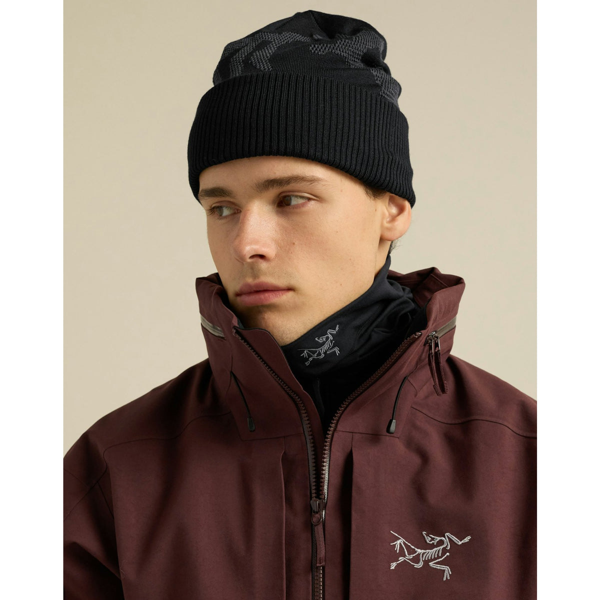 Arcteryx Grotto Rib Toque - Black