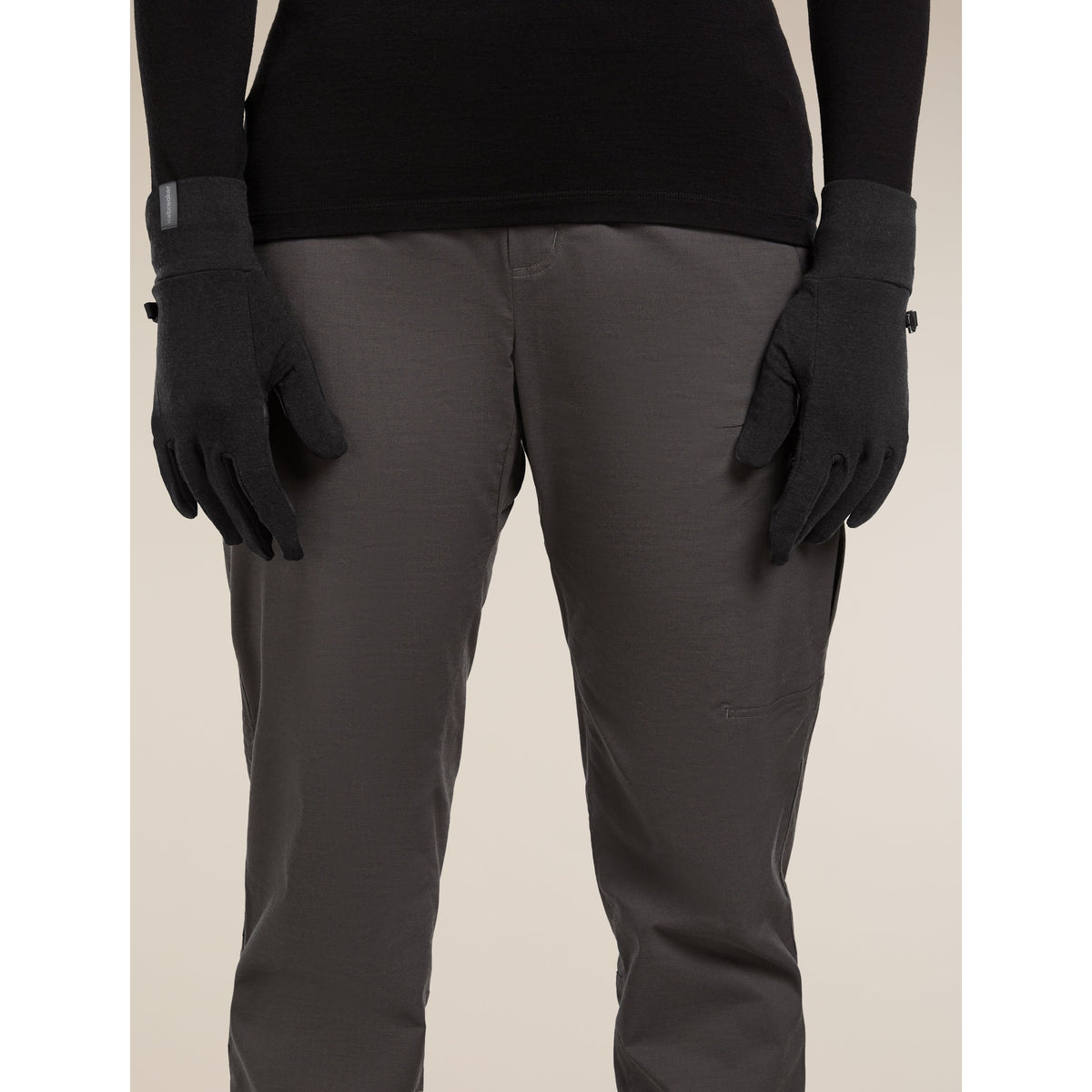 Icebreaker ICEBREAKER Adult Sierra Gloves - Black