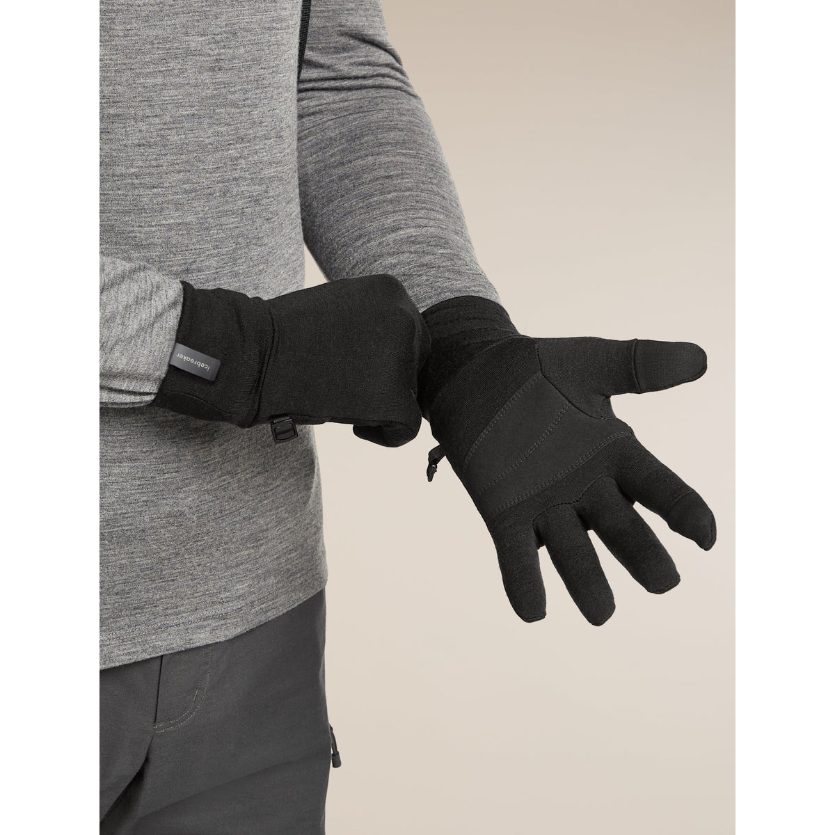 Icebreaker ICEBREAKER Adult Sierra Gloves - 001_BLACK