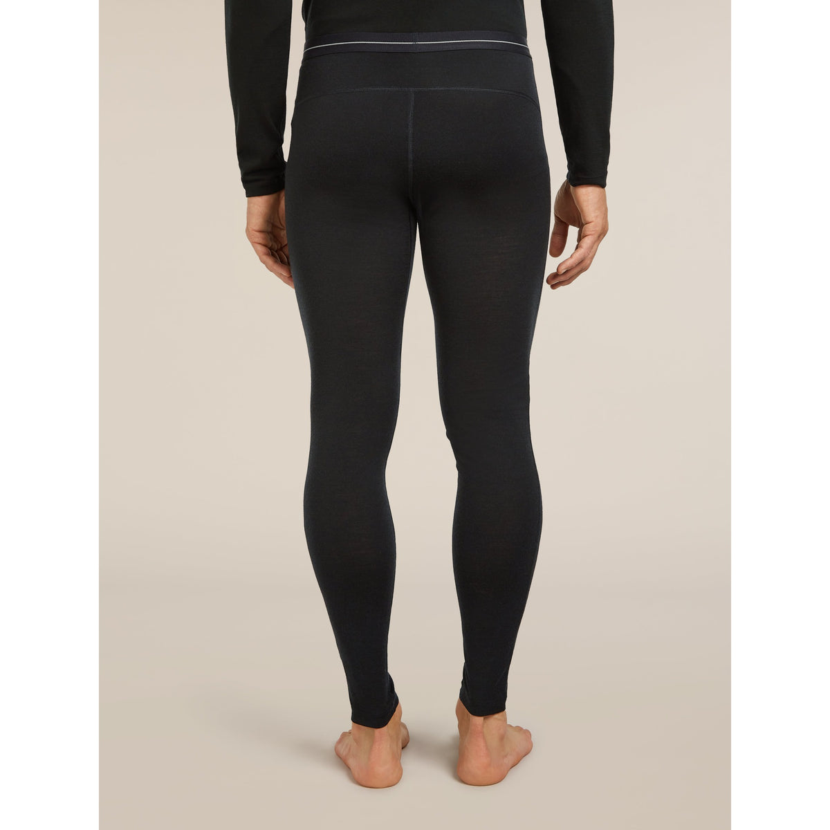Icebreaker ICEBREAKER Mens 200 Oasis Leggings With Fly - 001_BLACK