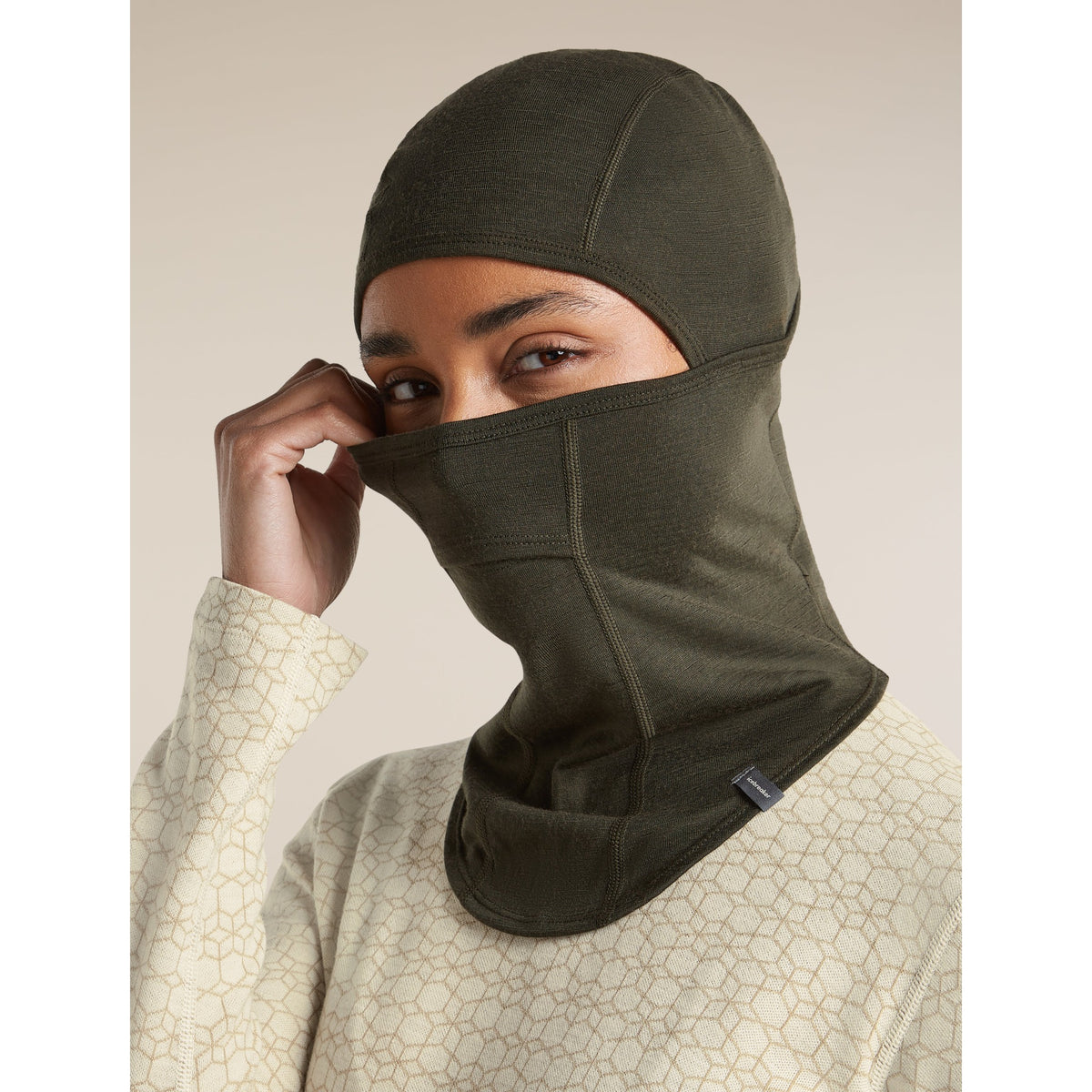 Icebreaker ICEBREAKER Unisex Oasis Balaclava - 0L1_Dk Loden