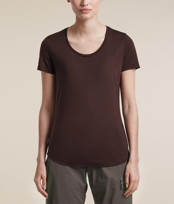 Women Merino 125 Cool-Lite Sphere III SS Scoop Tee