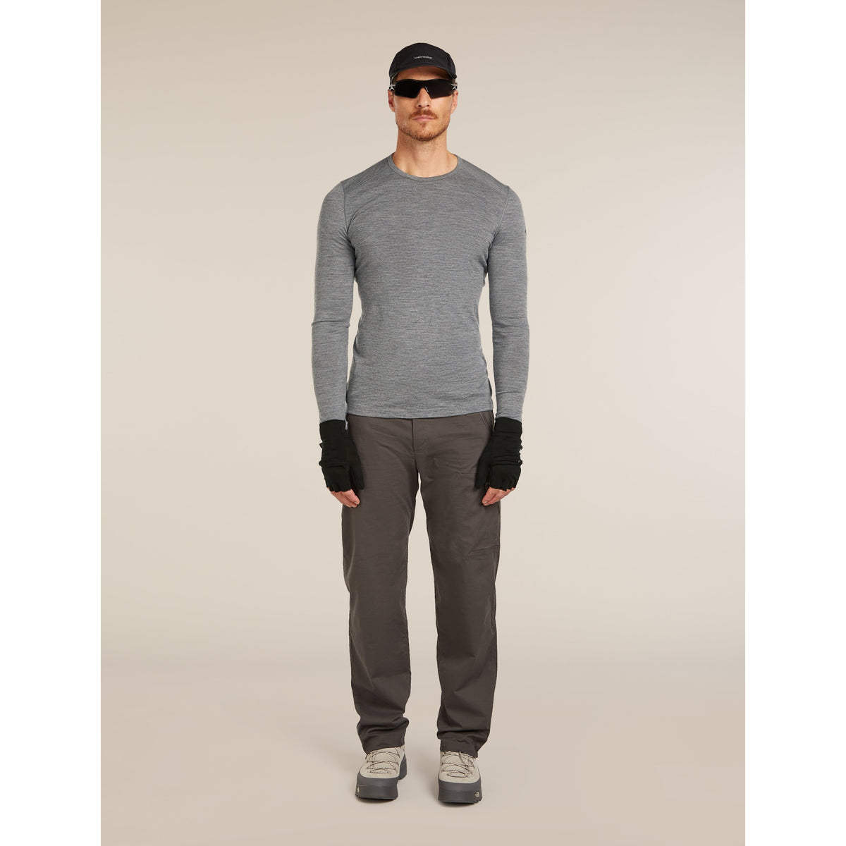 Icebreaker Mens 200 Oasis Long Sleeve Crew - Gritston Ehthr