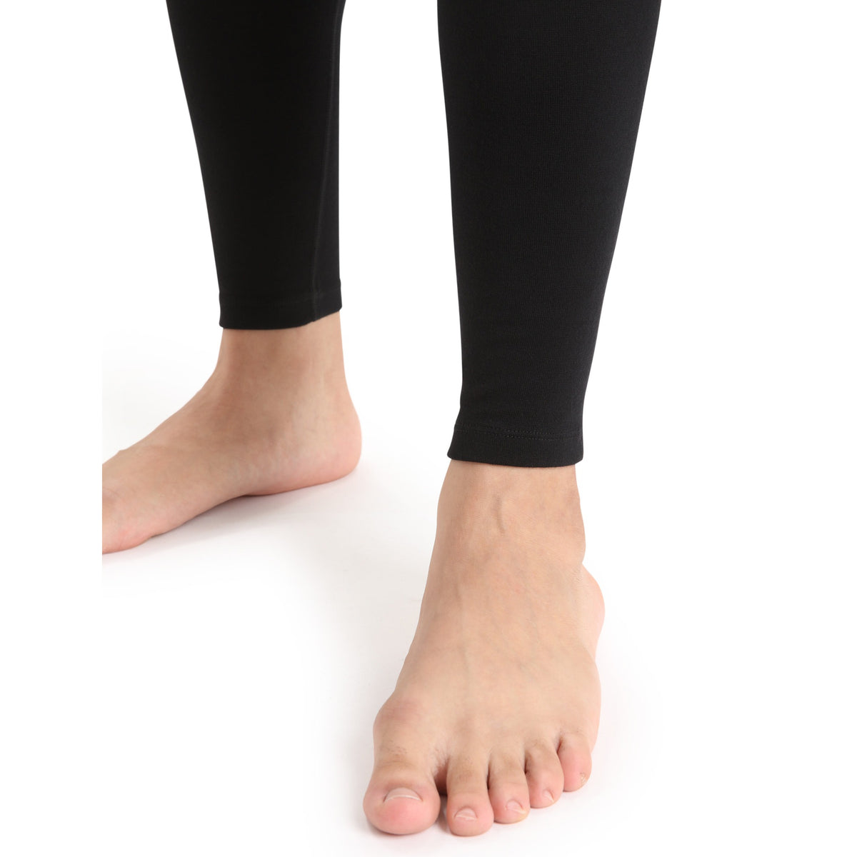 Icebreaker Mens 260 Tech Leggings With Fly - Black/ Moonsoon
