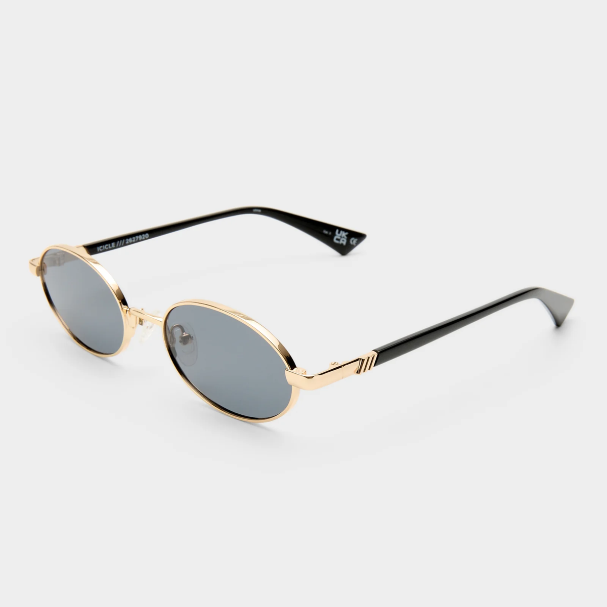 Le Specs Icicle Sunglasses-Bright Gold
