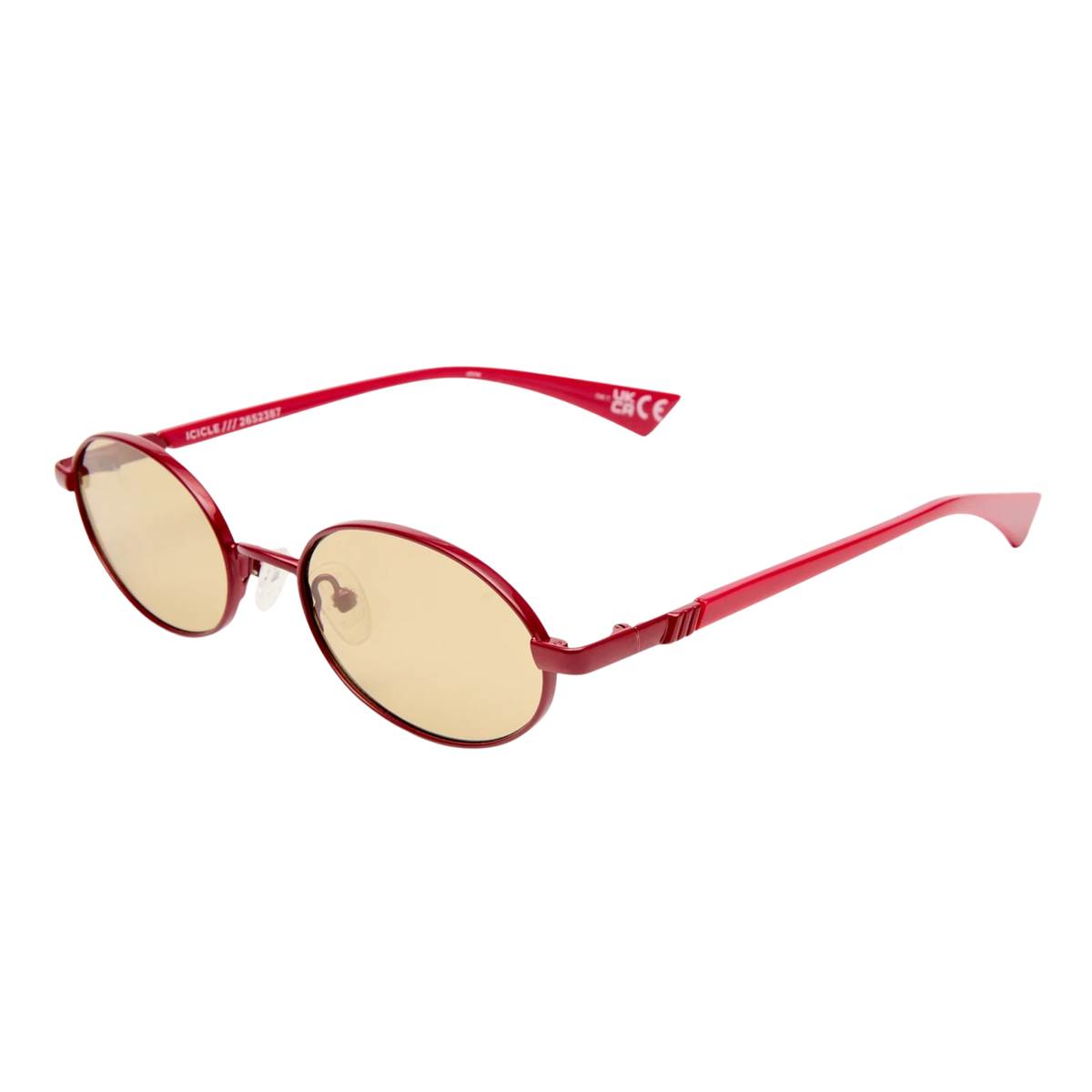 Le Specs Icicle Sunglasses-Moto Red