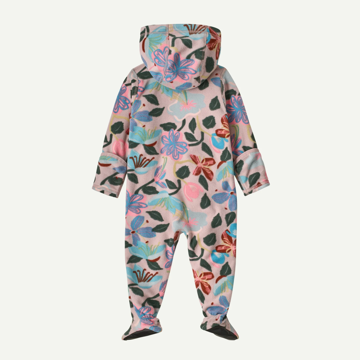 Patagonia Infant Micro D Bunting-Hopes and Blooms: Fuzzy Mauve