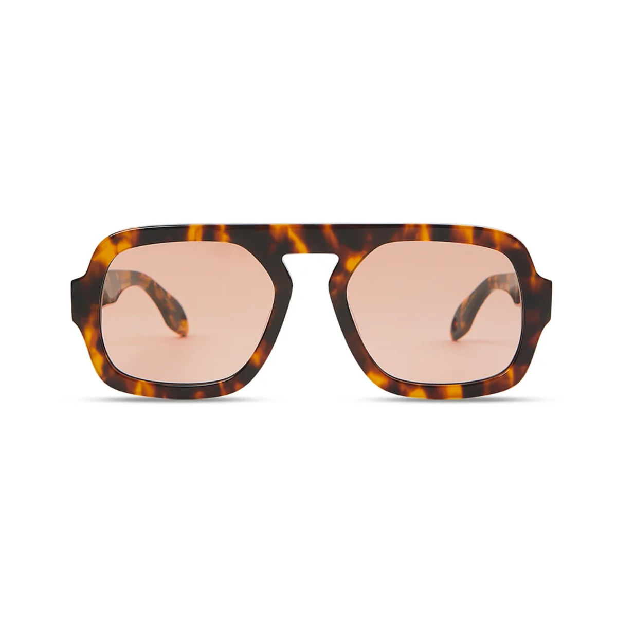 Elisa Johnson Jane in Brown Tortoise Maroon Lens-Brown Tortoise