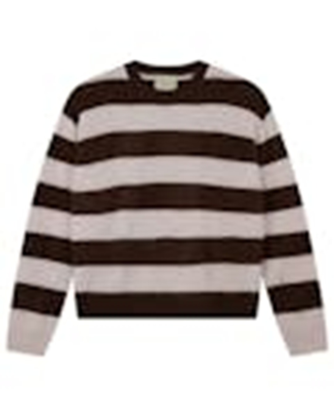 Brushed Stripe Crew