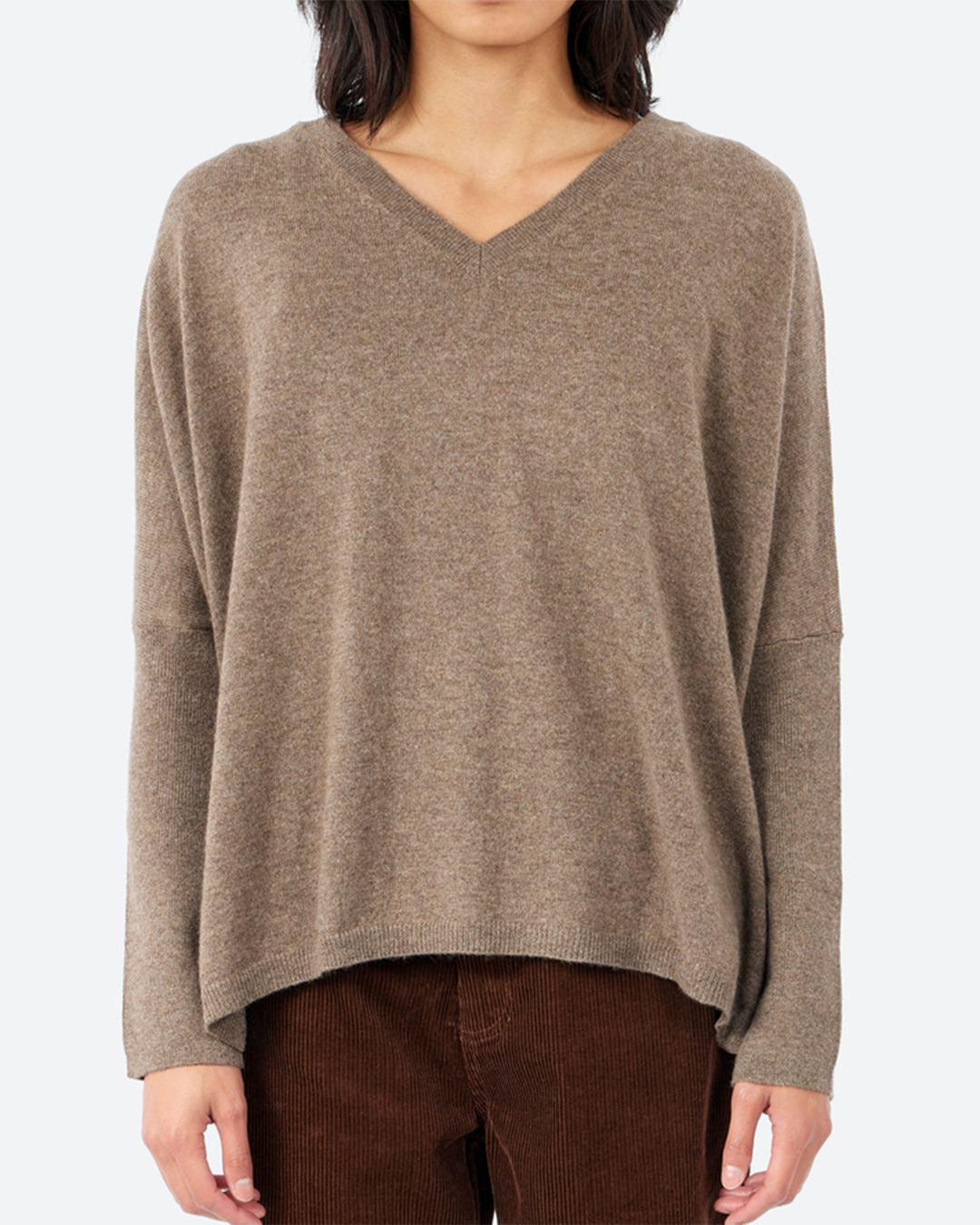 Womens Double Neck Vee