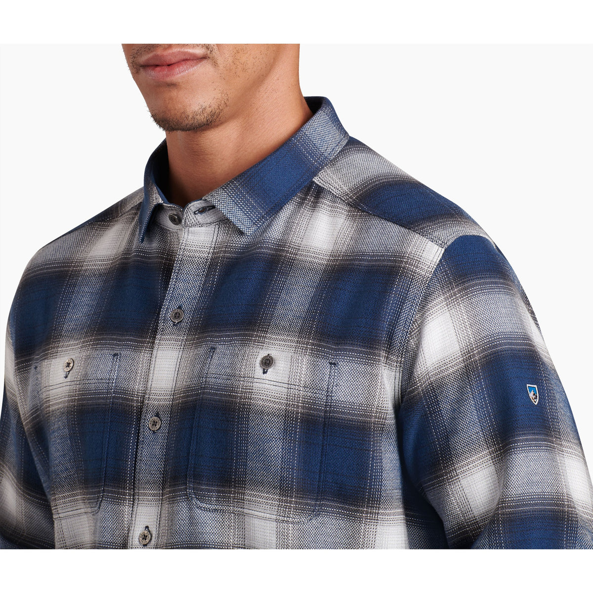 Kuhl KUHL Mens Law Flannel LS - Black Olive