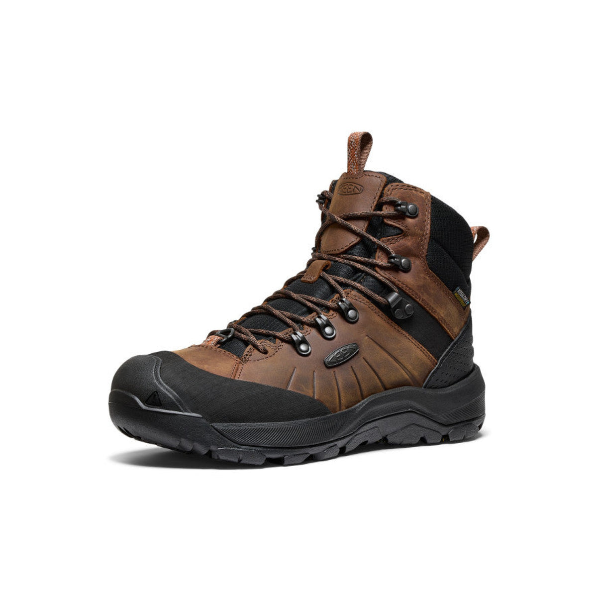 Keen Keen Mens Revel IV Mid Polar M-Dark Earth/Caramel - Dark Earth/Caramel Cafe