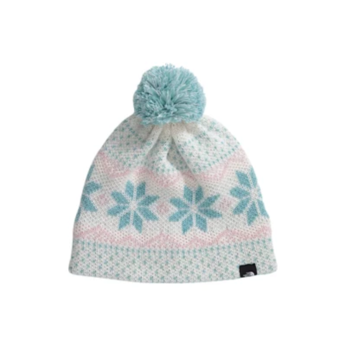 The North Face Kids Cabin Ski Tuke-White Dune Jacquard 

