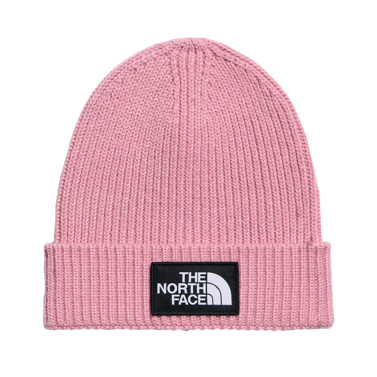 The North Face Kids TNF Logo Box Cuffed Beanie- Primrose