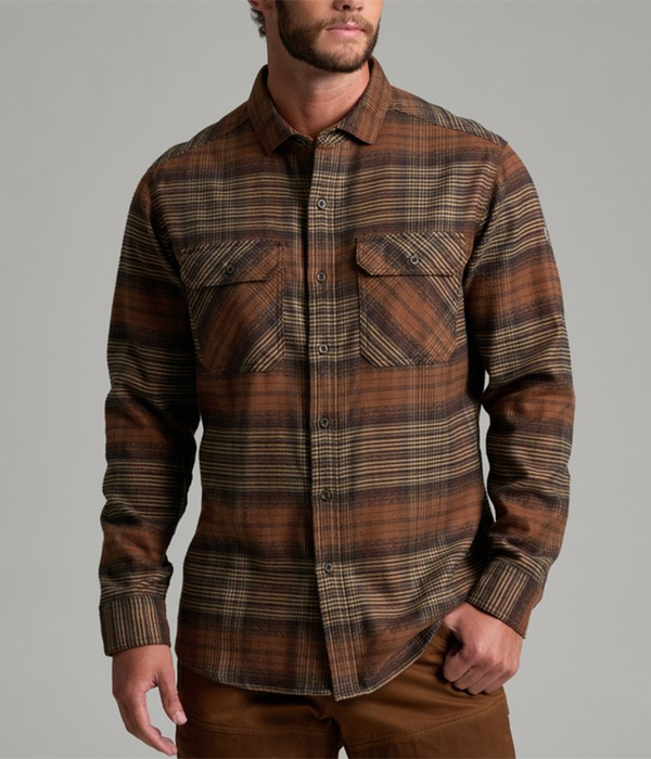Mens Rydr Flannel LS