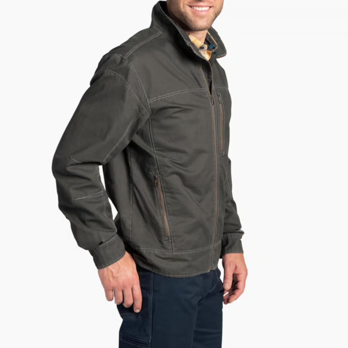 Kuhl Mens Burr Jacket-Gun Metal