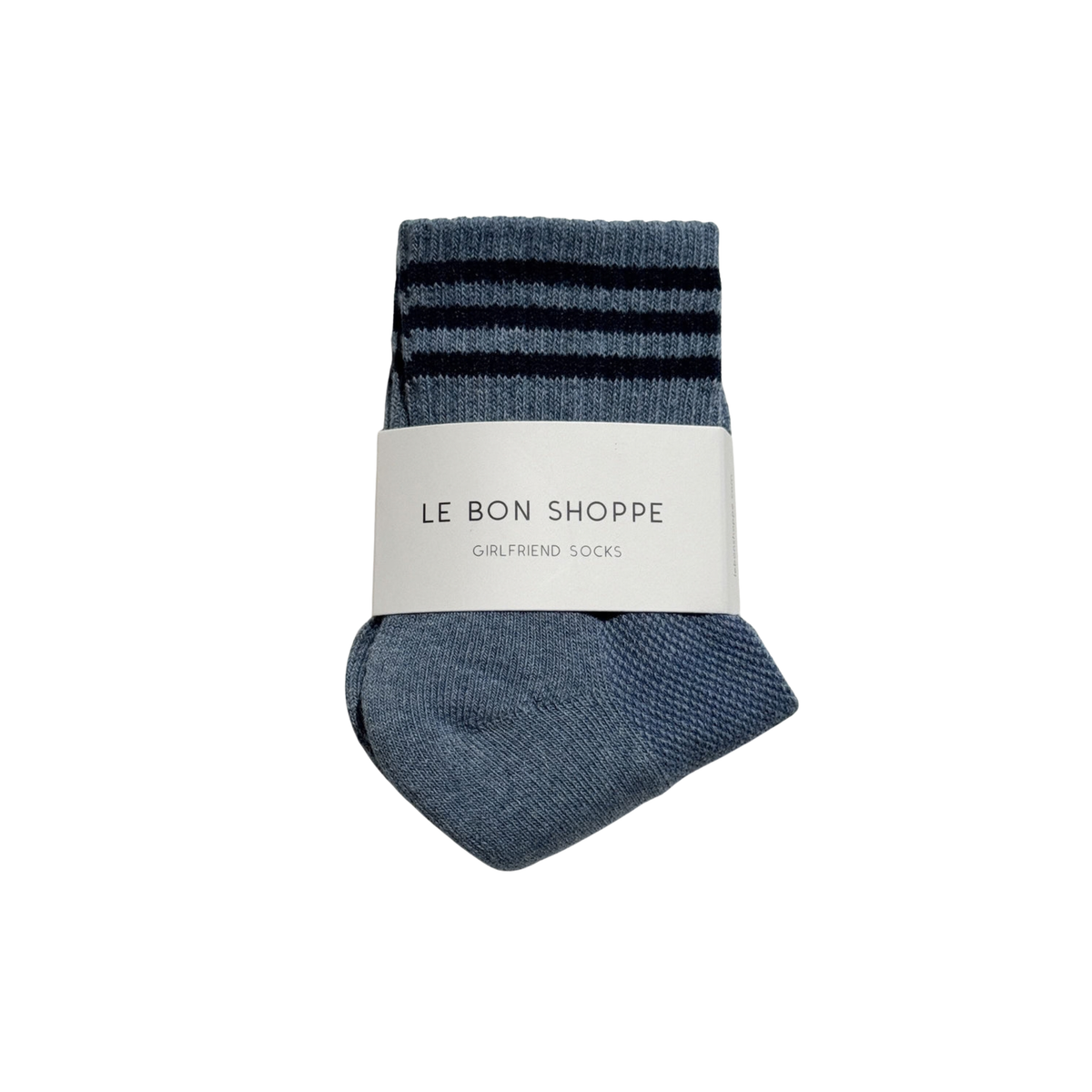 LE BON Girlfriend Socks-Indigo