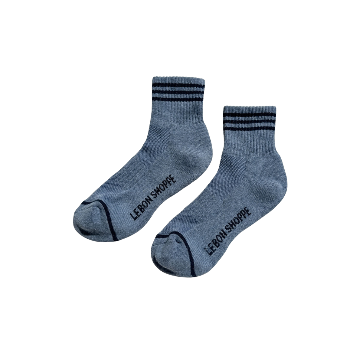 LE BON Girlfriend Socks-Indigo