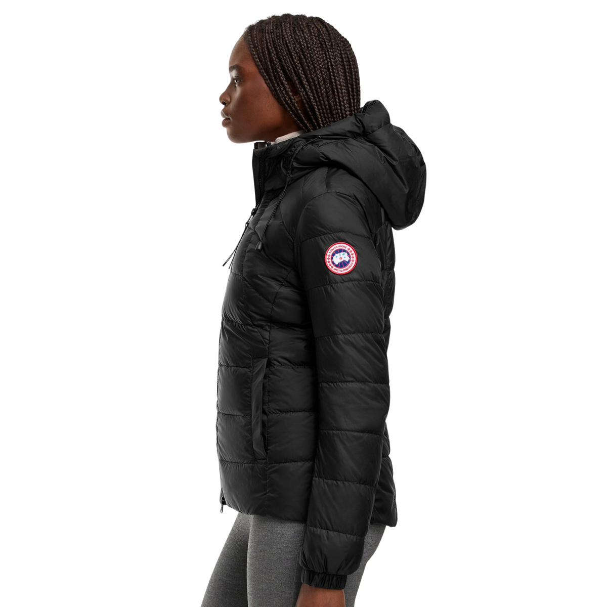 Canada Goose Ladies Abbott Hoody-9061_Black - Noir