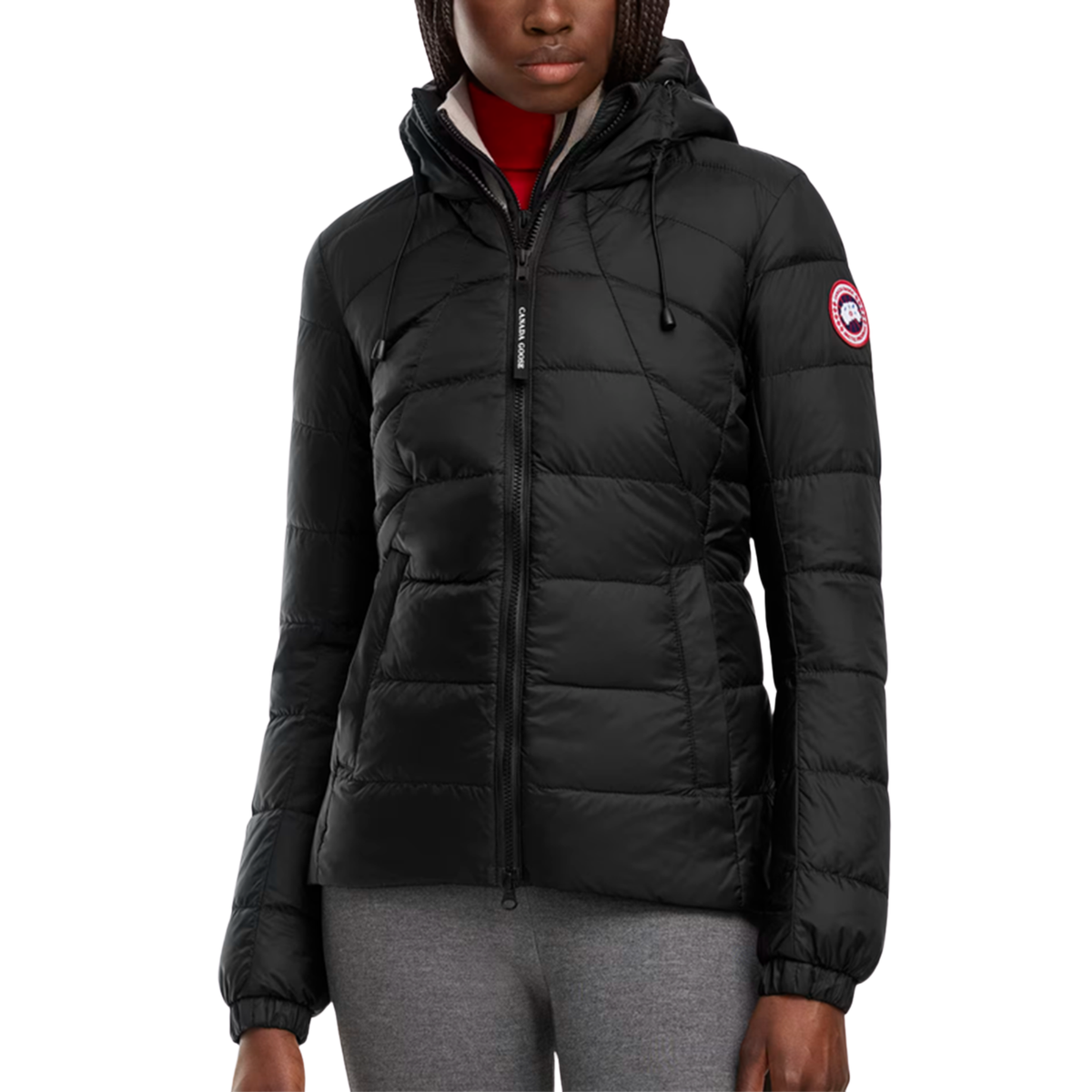 Canada Goose Ladies Abbott Hoody-9061_Black - Noir