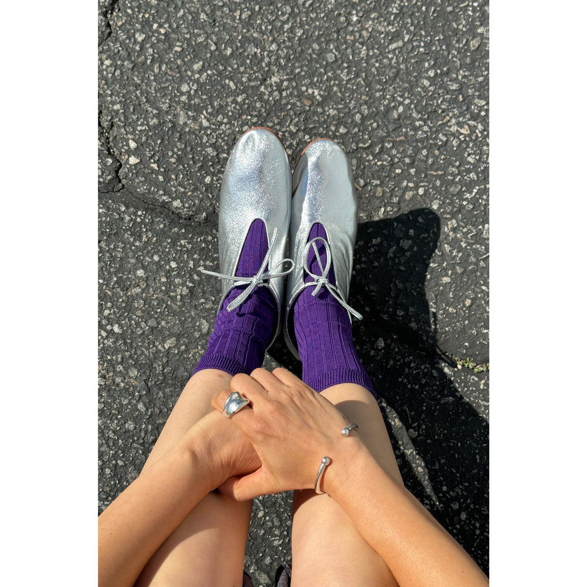 Le Bon Shoppe Le Bon Her Socks - Eggplant