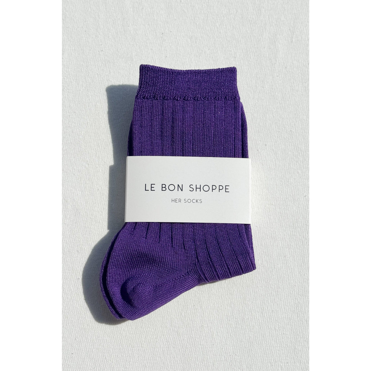 Le Bon Shoppe Le Bon Her Socks - Eggplant