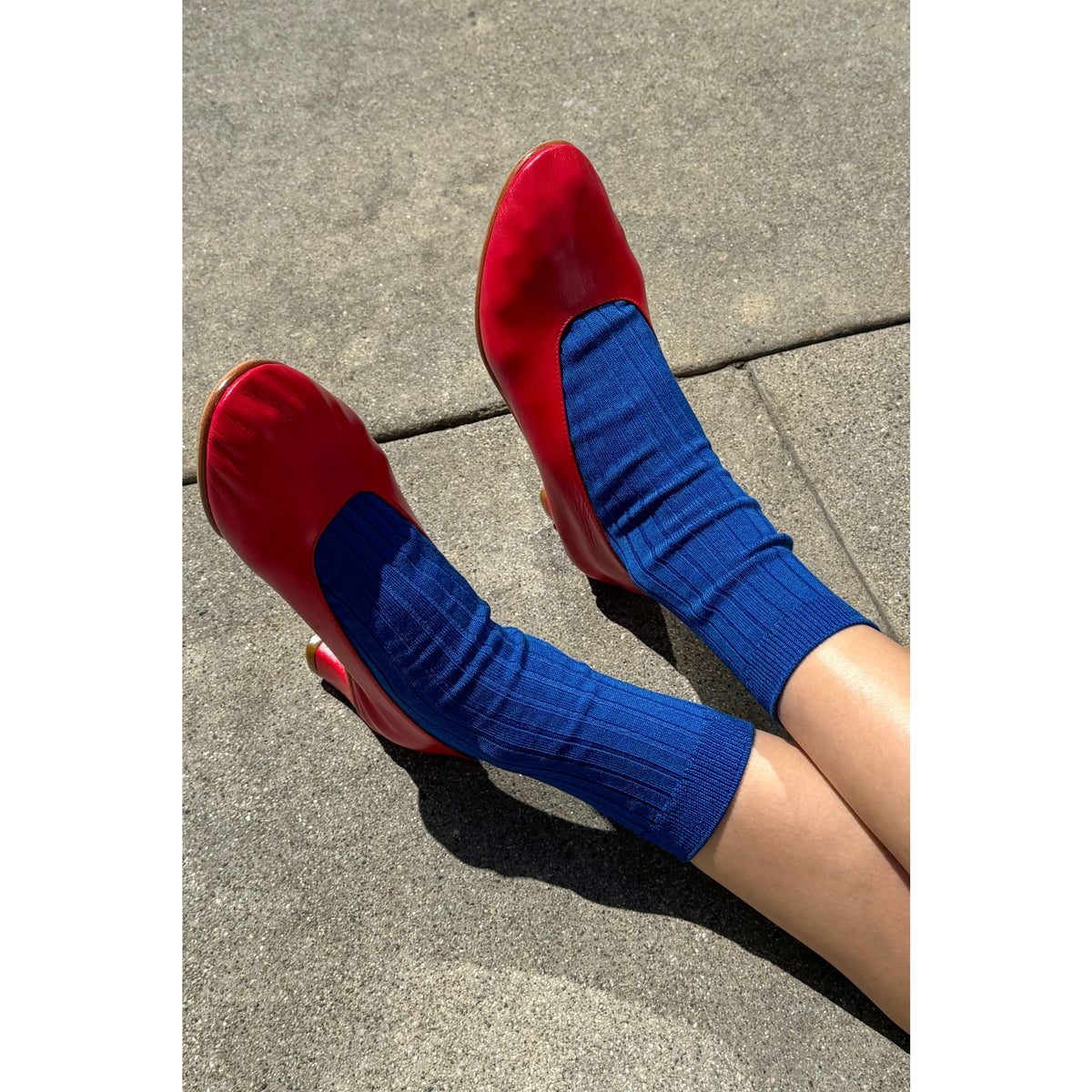 Le Bon Shoppe Le Bon Her Socks - Cobalt