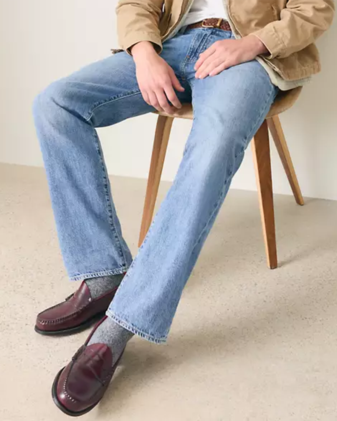 Mens 555 Relaxed Straight Timeless Blues Ltw