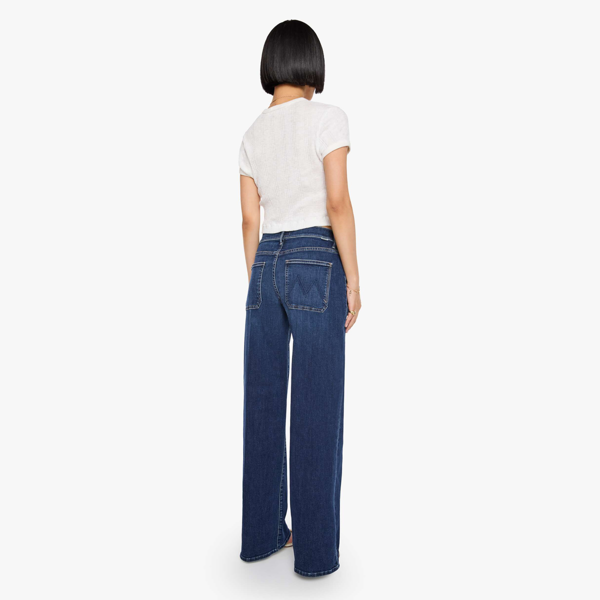 Mother Lilac Patch Pocket Mid Rise Maven Sneak - Backstage Pass Kcp