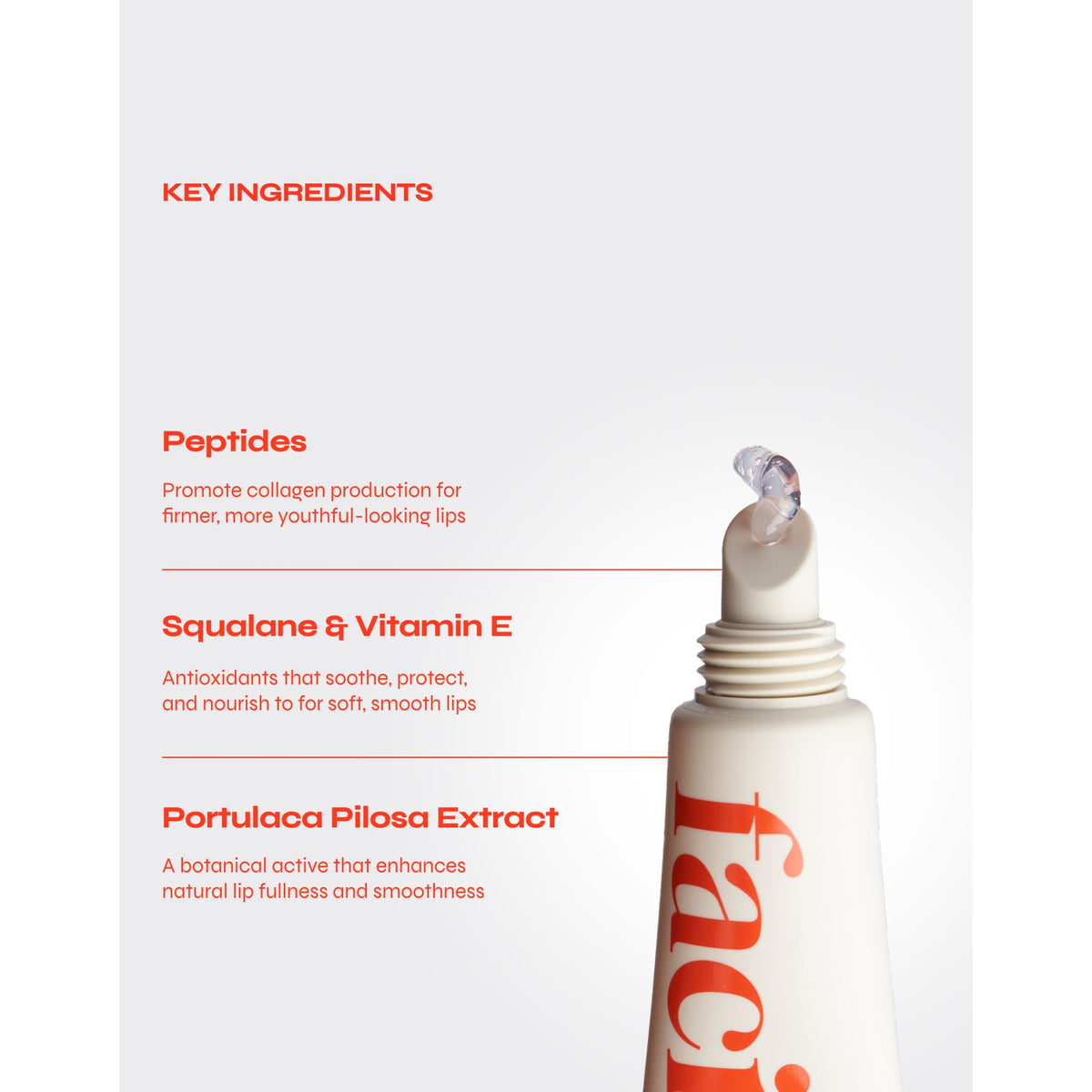 Facile Lip Jelly - Clear Lip Moisturizer