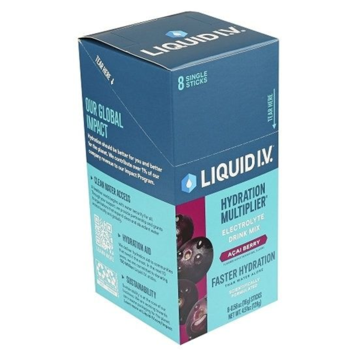 Liberty Mountain Liquid Iv Acai Berry 8Ct