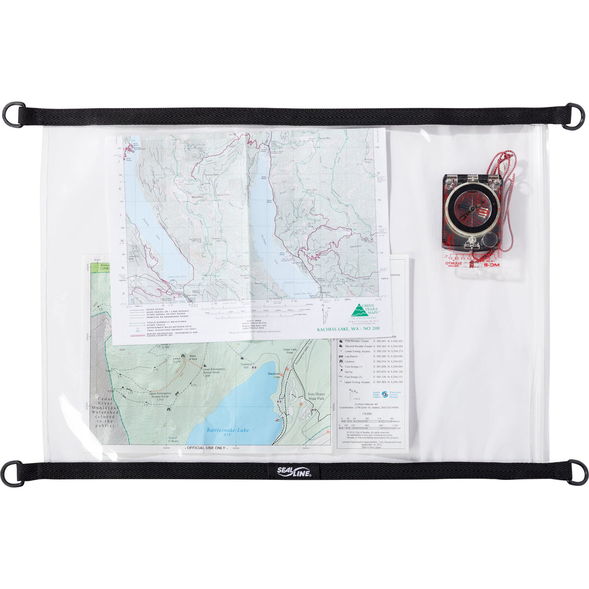 Sealline Map Case PVC Free MED - Clear