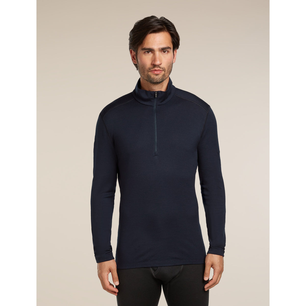 Icebreaker Men Merino 260 Tech LS Half Zip - Midnight Navy