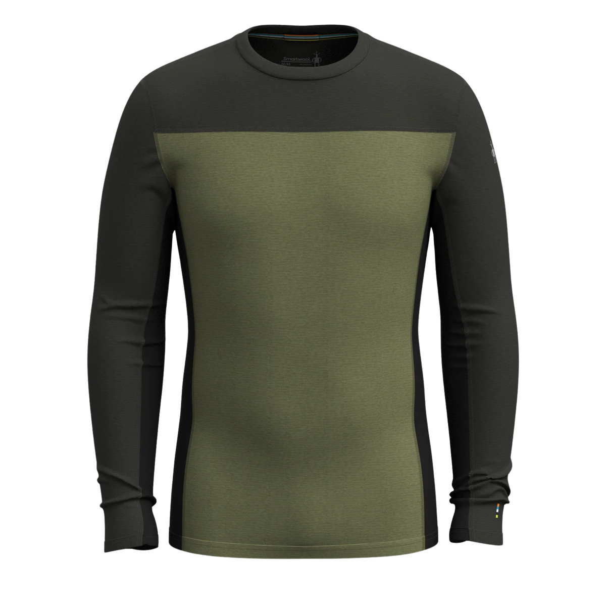 Smartwool Men's Merino Thermal Crew- Winter Moss-North Woods