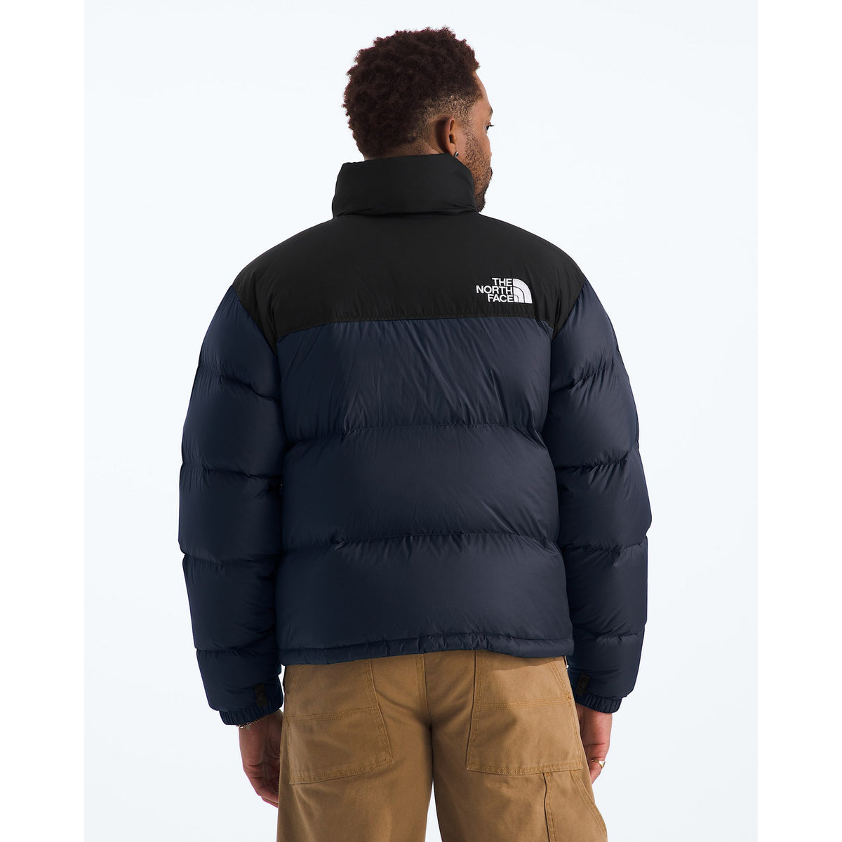 The North Face Mens 1996 Retro Nuptse Jacket - GOB_Summit Navy/TNF Black-R