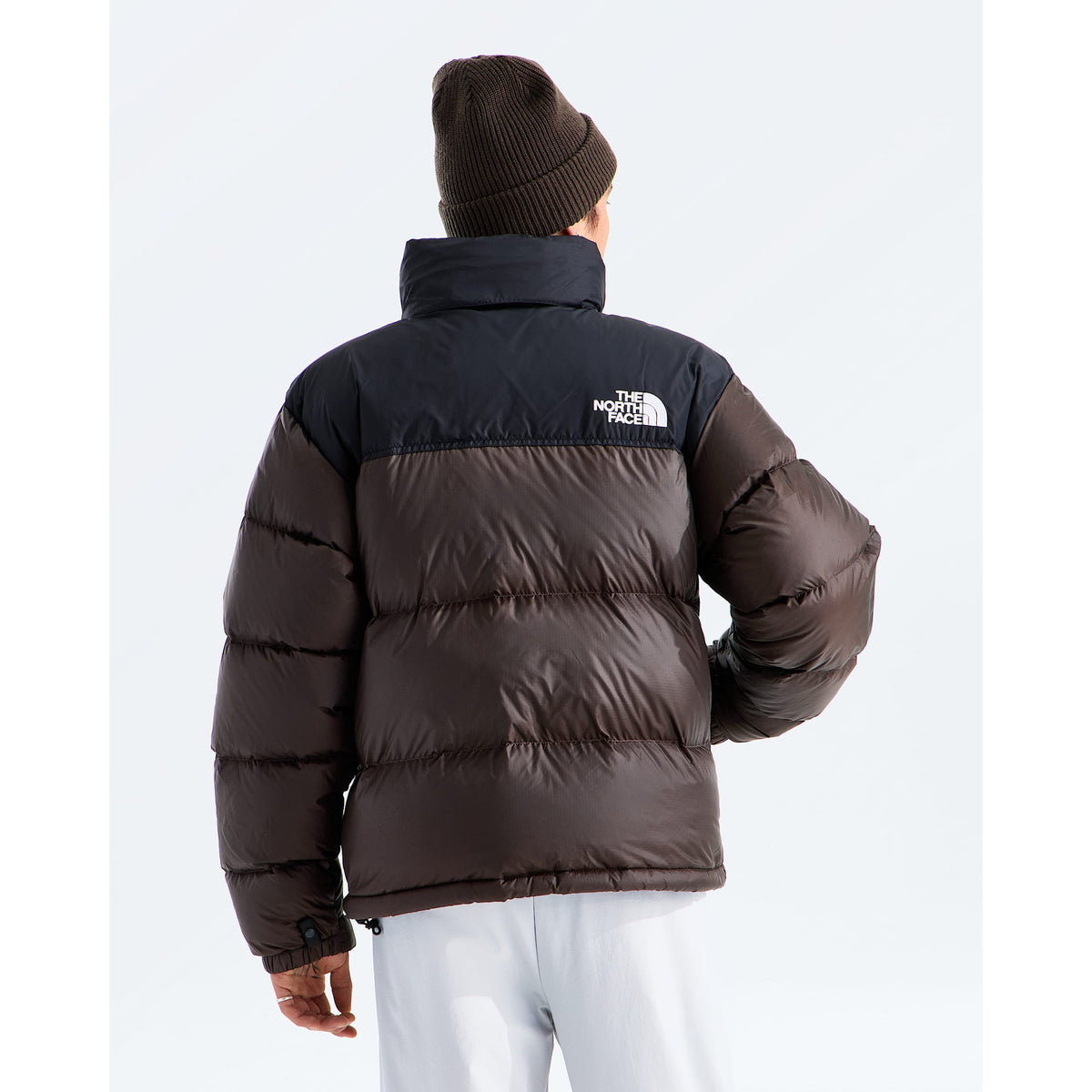 The North Face Mens 1996 Retro Nuptse Jacket - RM1_Dark Chestnut/TNF Black