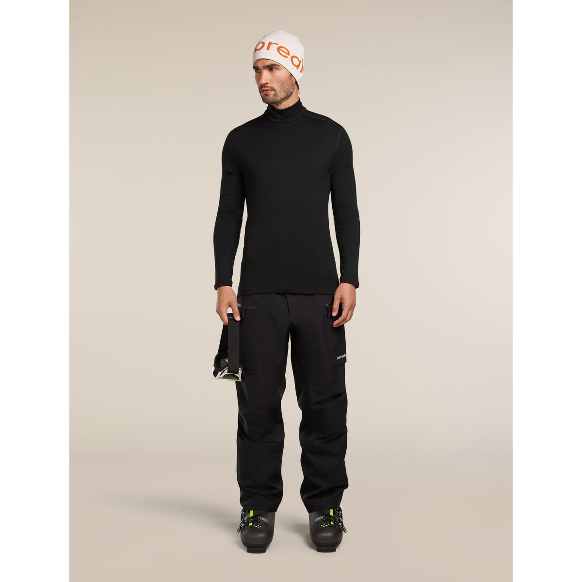 Icebreaker Mens 260 Tech LS Turtleneck