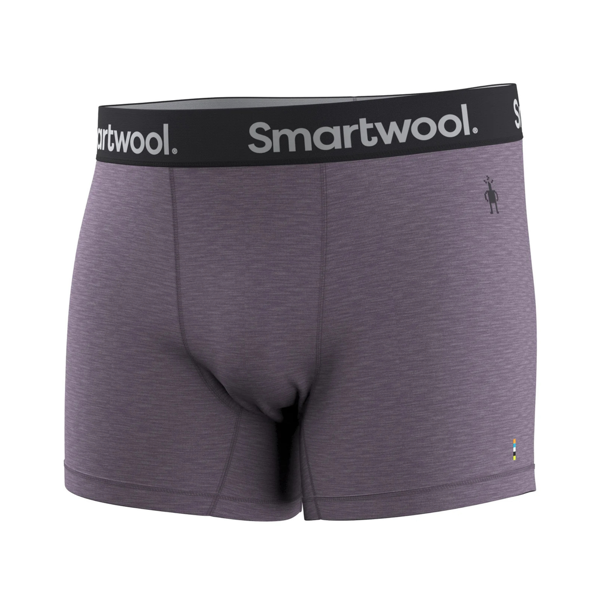 Smartwool Mens Active Boxer Brief Boxed-Purple Storm Heather