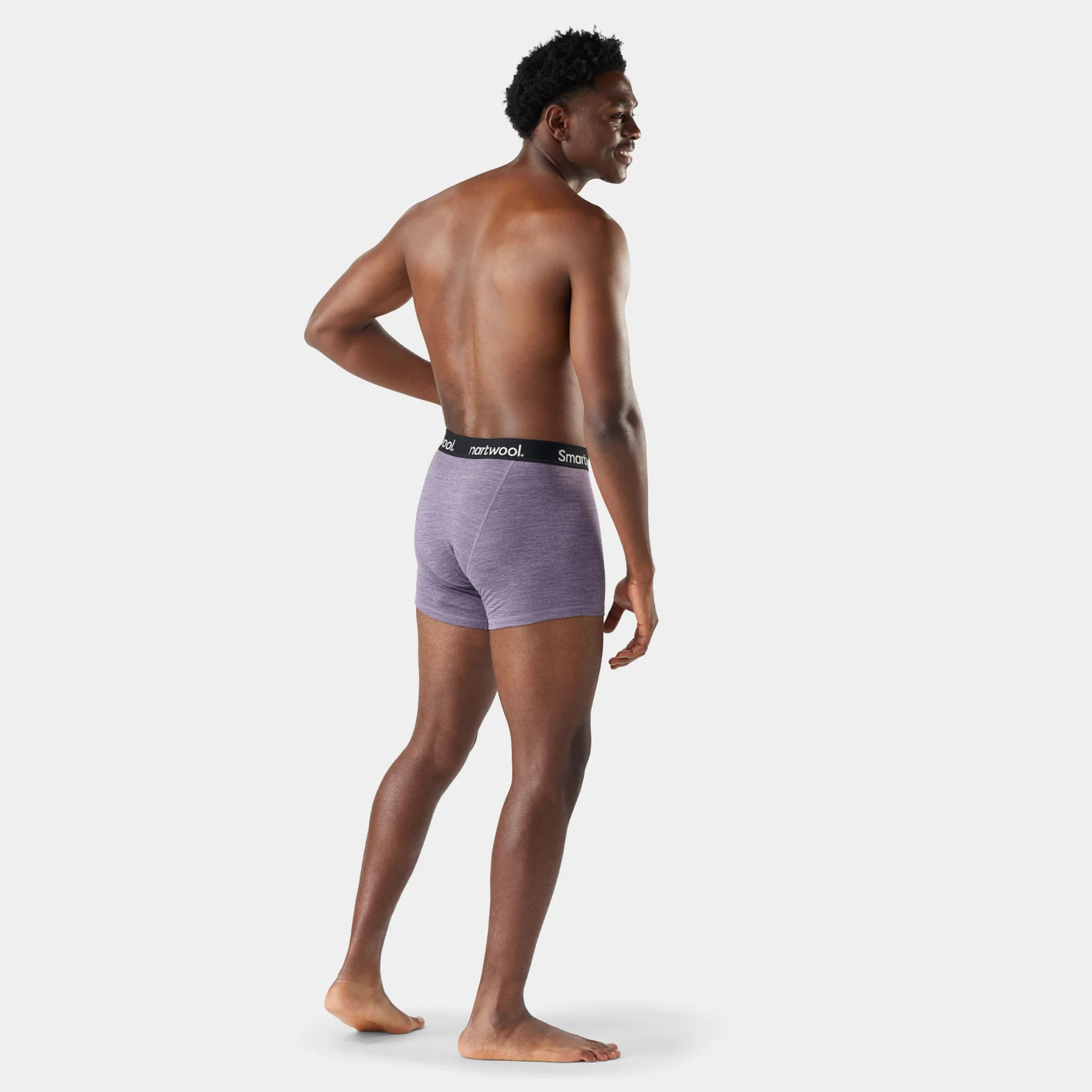 Smartwool Mens Active Boxer Brief Boxed-Purple Storm Heather
