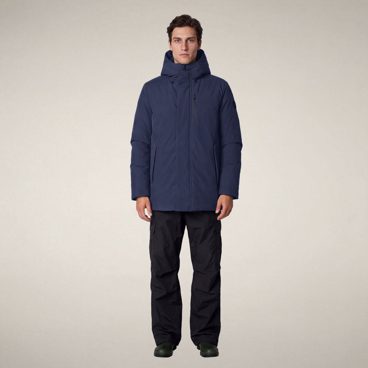 Save The Duck Mens Antoine Jacket SMEG23 - Navy Blue