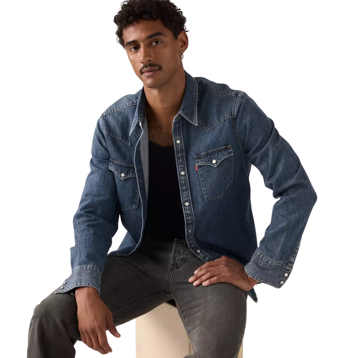 Levis Premium Mens Barstow Western Standard - Solucell Western