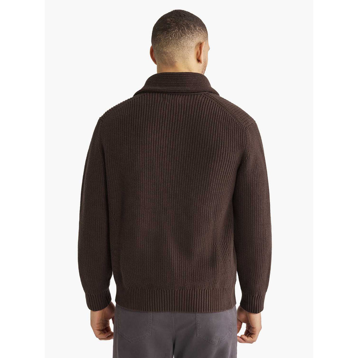 Fair Harbor Mens Beacon Sweater - Espresso