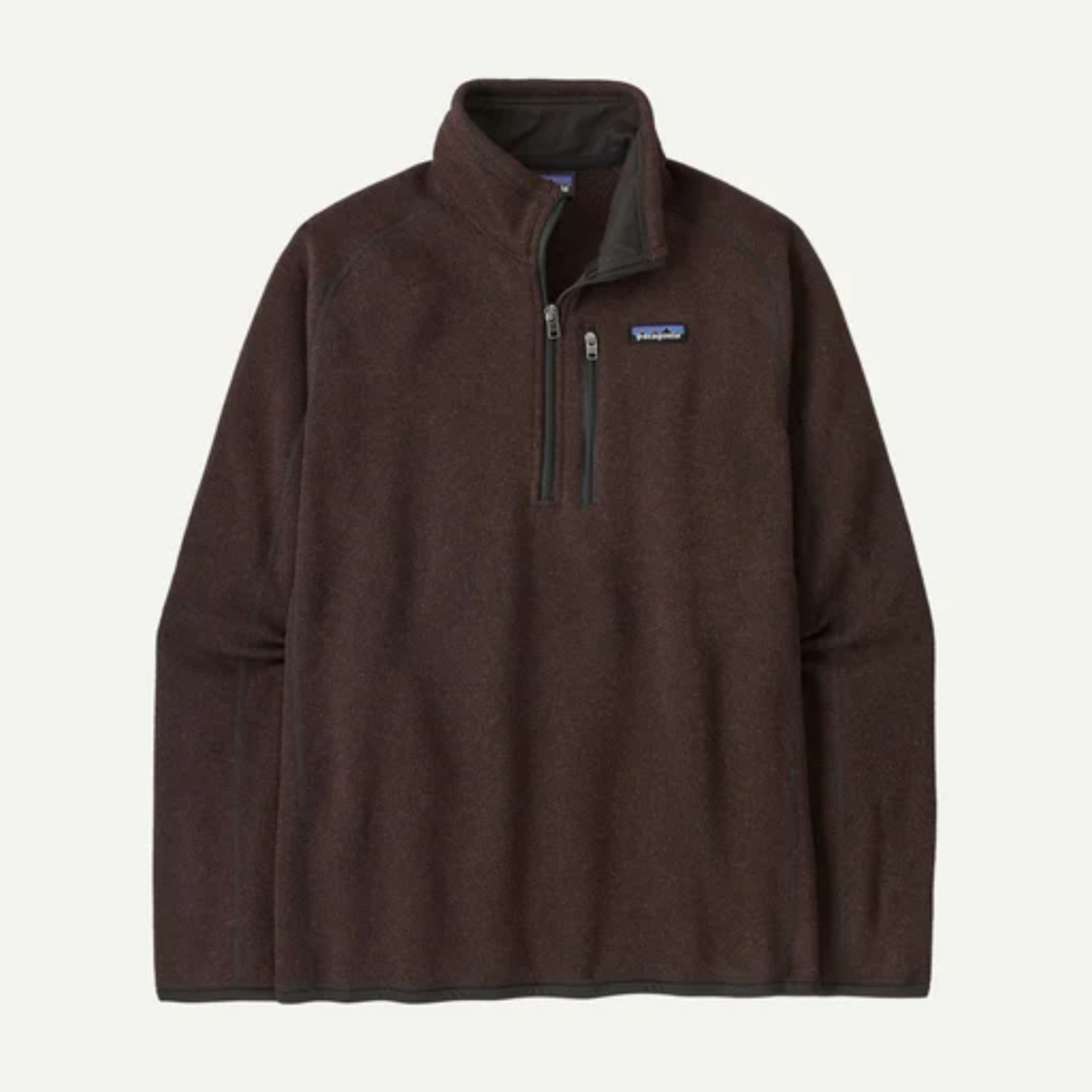 Patagonia Mens Better Sweater 1/4 Zip-Den Brown