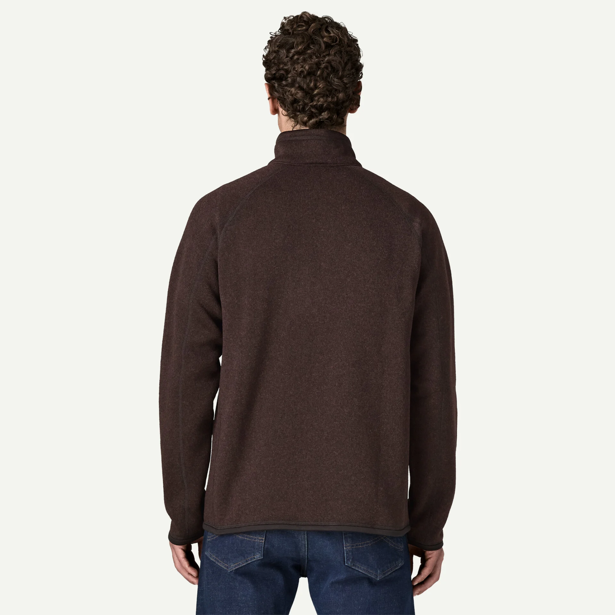 Patagonia Mens Better Sweater 1/4 Zip-Den Brown
