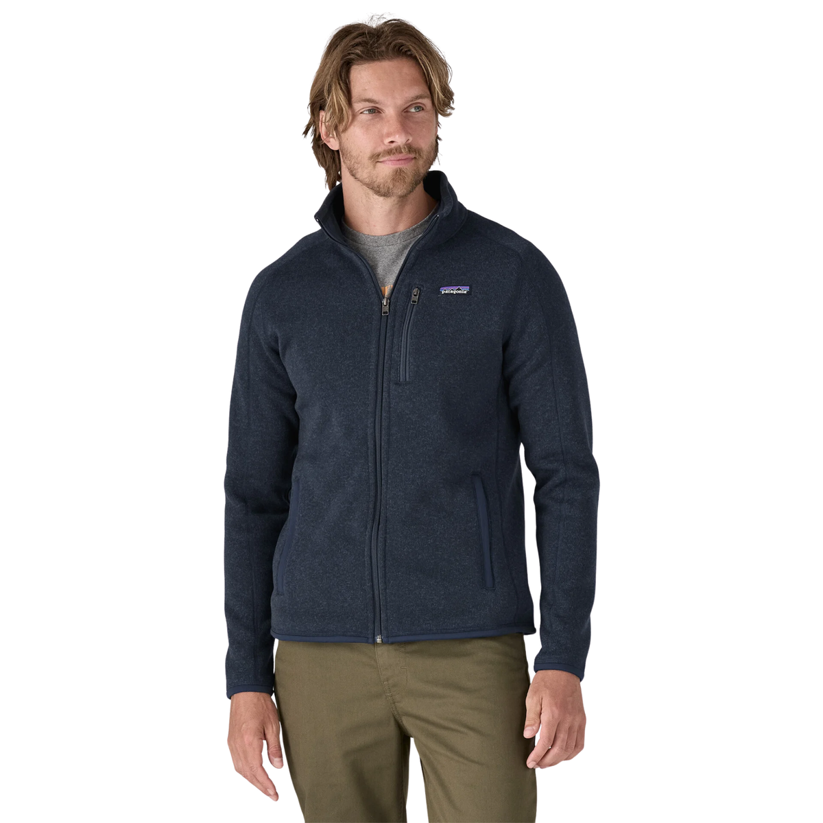 Patagonia Mens Better Sweater Jacket-New Navy