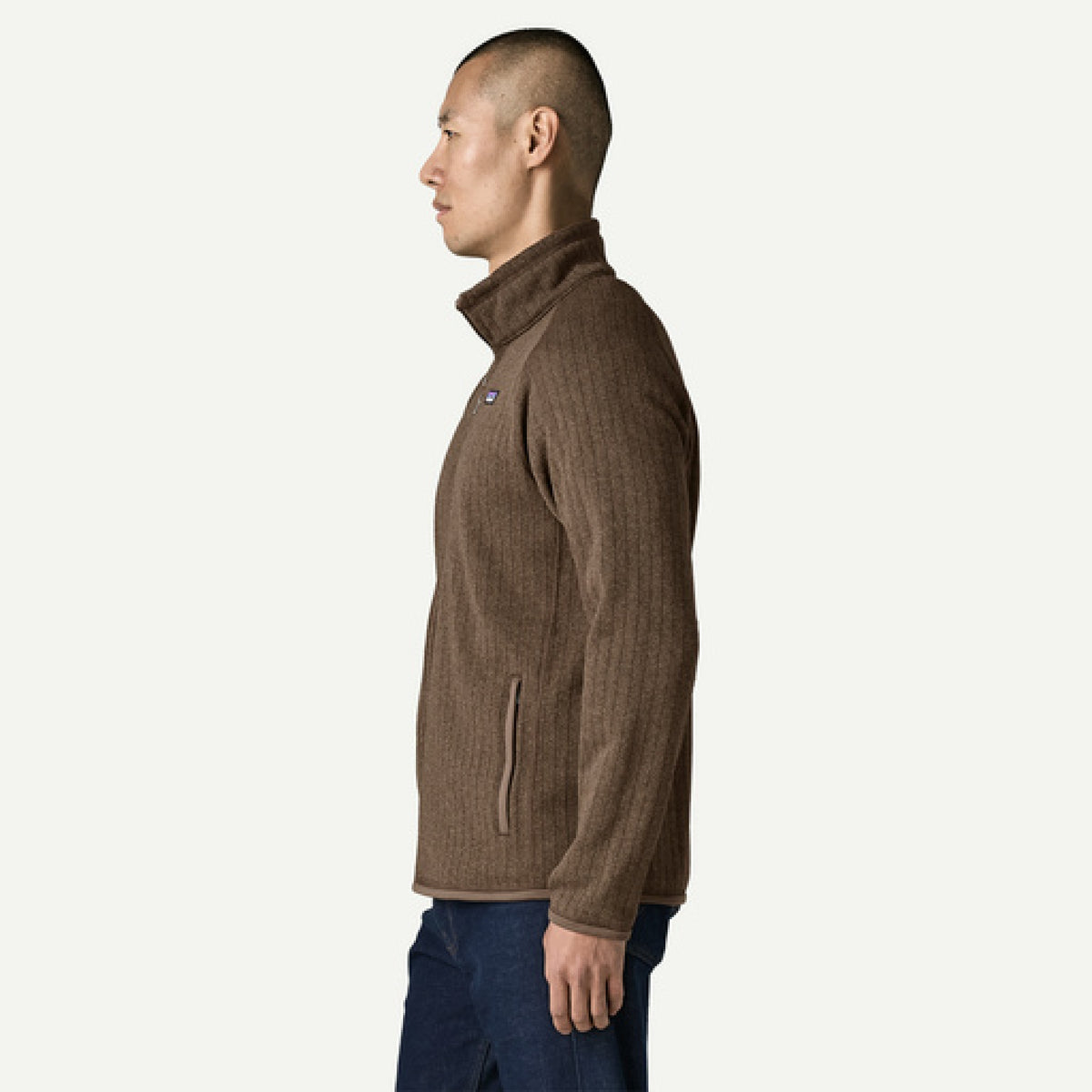Patagonia Mens Better Sweater Jacket - Marlow Brown Rib Knit