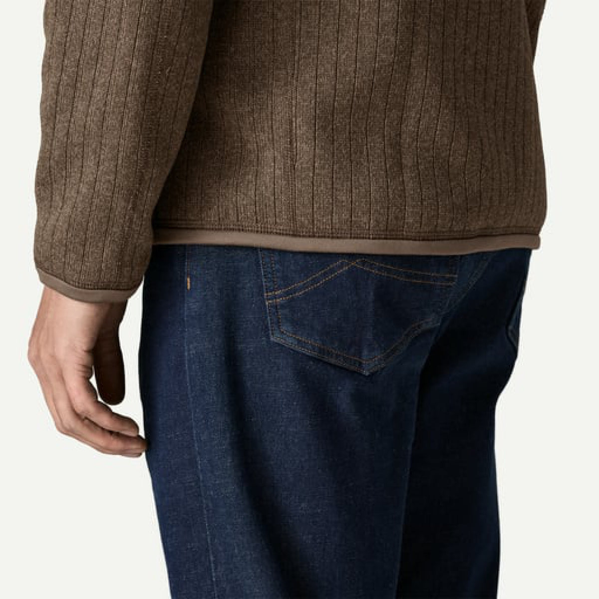 Patagonia Mens Better Sweater Jacket - Marlow Brown Rib Knit